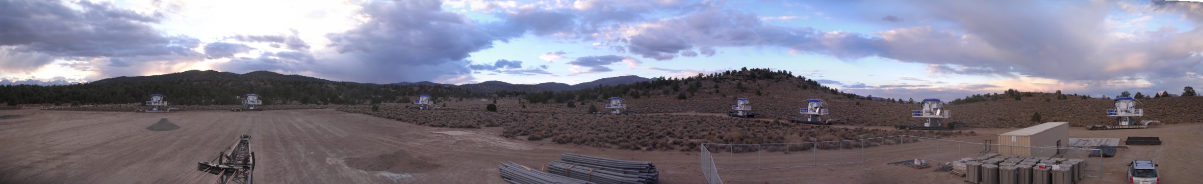 Cedar Flat panorama