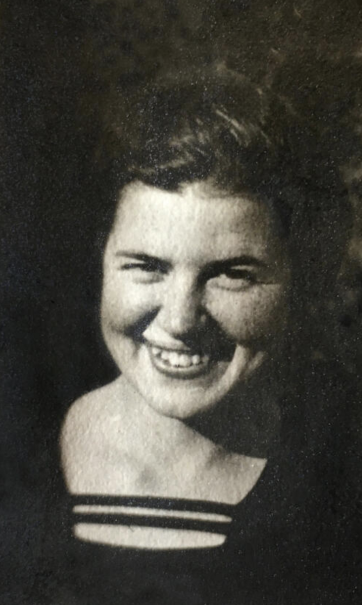 Katherine Prescott 1922 in The Blues Chaser Vol. 1, UC Berkeley Astronomy Department