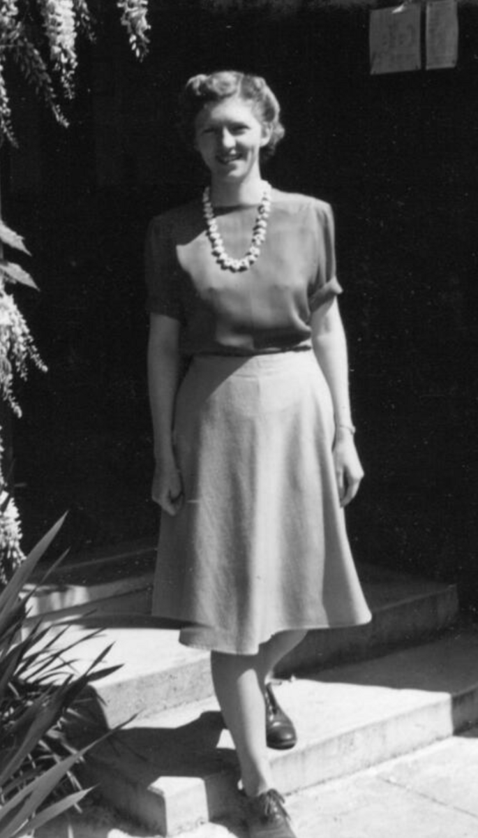 Patty Stahr 1943 in The Blues Chaser Vol. 1, UC Berkeley Astronomy Department