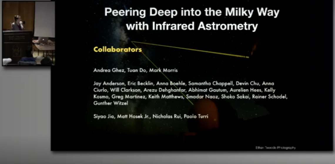 Peering Deep into the Milky Way with Infrared Astrometry - Jessica Lu